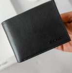 CK Black Leather Wallet For Men - Image 3