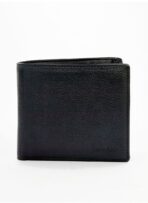 CK Black Leather Wallet-keychain Set For Men - Image 3