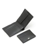 LC Black Leather Wallet-Card Holder Set For Men - Image 3