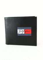 TH Black Leather Wallet For Men - Image 3