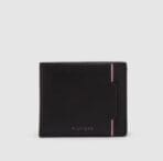 TH Black Leather Wallet With Card Holder For Men - Image 3