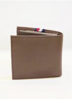 TH Brown Leather Wallet For Men - Image 3