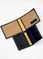 TL Black Leather Wallet For Men - Image 3