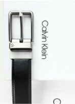 CK Black Leather Wallet-Belt Set For Men - Image 4