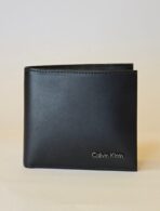 CK Black Leather Wallet-Belt Set For Men - Image 4