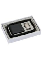 CK Black Leather Wallet-Belt Set For Men - Image 4