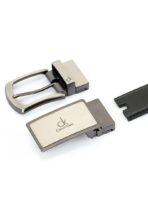 CK Leather Belt Set For Men - Image 4