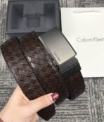 CK Leather Belt Set For Men - Image 4