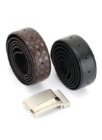 CK Leather Belt Set For Men - Image 4