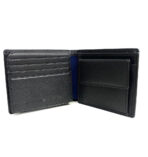 TH Black Leather Wallet For Men - Image 4