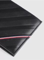 TH Black Leather Wallet For Men - Image 4