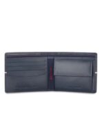 TH Navy Leather Wallet For Men - Image 4