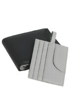 EA Black Leather Wallet For Men - Image 5