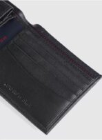 TH Black Leather Wallet For Men - Image 5