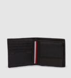 TH Black Leather Wallet With Card Holder For Men - Image 5