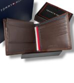 TH Brown Leather Wallet-Belt Set For Men - Image 5