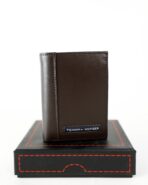 TH Brown Trifold Wallet For Men - Image 5