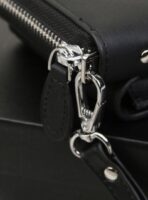 TH Long Black Leather Wallet For Men - Image 5