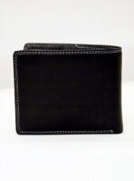 TL Black Leather Wallet For Men - Image 5
