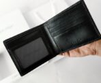 CK Black Leather Wallet For Men - Image 5