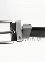 CK Black Leather Wallet-Belt Set For Men - Image 5