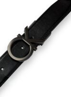 CK Black Leather Wallet-Belt Set For Men - Image 5