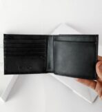 CK Black Leather Wallet For Men - Image 6