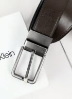 CK Black Leather Wallet-Belt Set For Men - Image 6