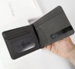 CK Black Leather Wallet-keychain Set For Men - Image 6