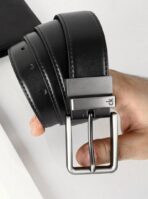 CK Leather Wallet-Belt Set For Men - Image 6