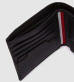 TH Black Leather Wallet With Card Holder For Men - Image 6