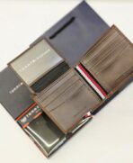 TH Brown Leather Wallet For Men - Image 6