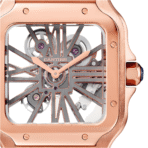 Cartier skeleton Santos de - Image 7