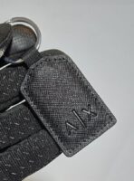 AX Black Leather Wallet & Keychain Set For Men - Image 7