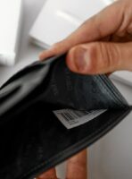 CK Black Leather Wallet For Men - Image 7