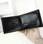 CK Black Leather Wallet-Belt Set For Men - Image 7