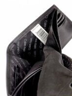 CK Black Leather Wallet-keychain Set For Men - Image 7