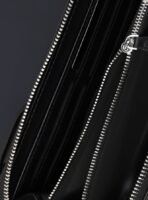 TH Long Black Leather Wallet For Men - Image 7