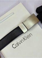 CK Black Leather Wallet-Belt Set For Men - Image 8