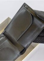 CK Black Leather Wallet-Belt Set For Men - Image 8