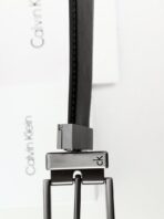 CK Black Leather Wallet-Belt Set For Men - Image 9