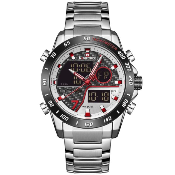 Naviforce Watch For Men NF9171-S-W-S
