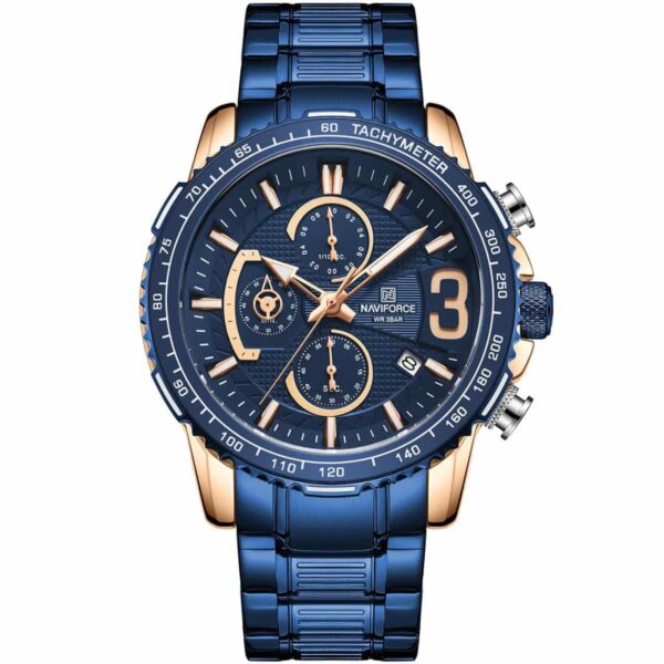 Naviforce Watch For Men NF8017-RG-BE
