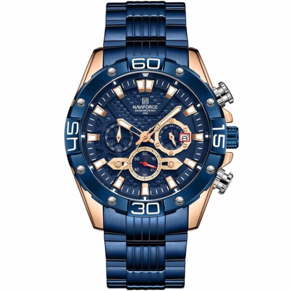 Naviforce Watch For Men NF8019S-RG-BE-BE