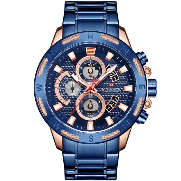 Naviforce Watch For Men NF9165-RG-BE