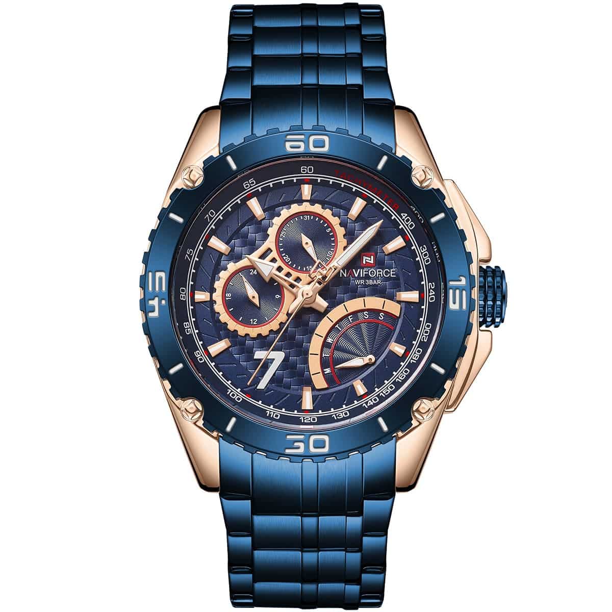 1-1041.jpg Naviforce Watch For Men NF9183-RG-BE - Image 1