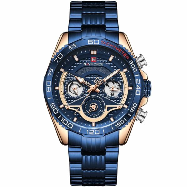 Naviforce Watch For Men NF9185-RG-BE