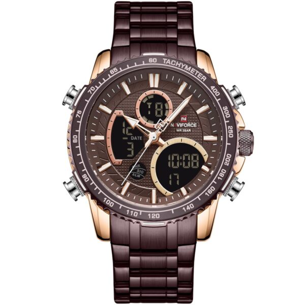 Naviforce Watch For Men NF9182-RG-CE
