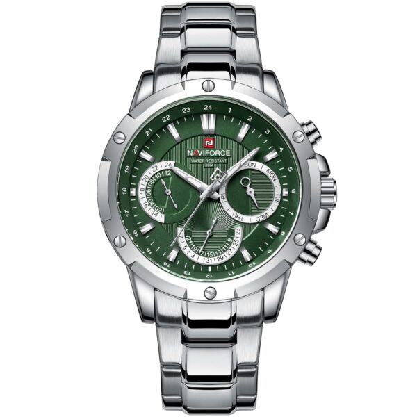 Naviforce Watch For Men NF9196S-S-GN