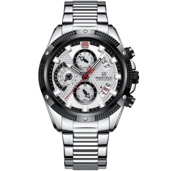 Naviforce Watch For Men NF8021-S-W
